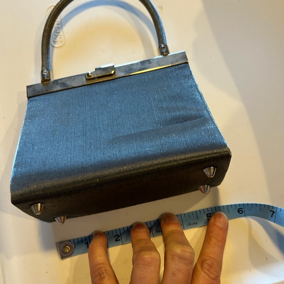 La Regal dark gray evening handbag - Picture 8 of 14